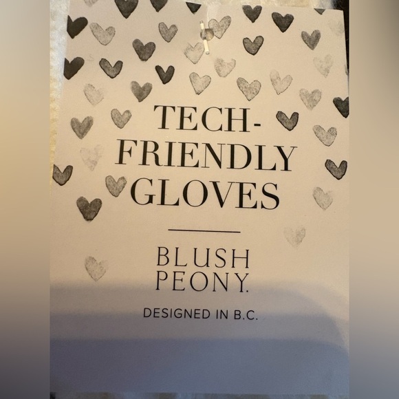 White Tech-Friendly Gloves - Picture 2 of 3